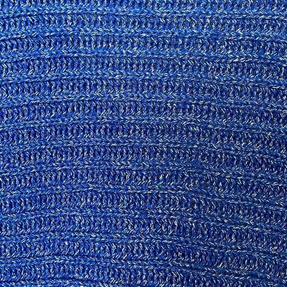 Free People Marlie Pullover Sweater Slouchy Cobalt Blue - Picture 7 of 9